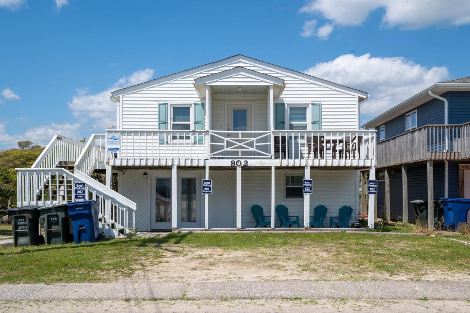 Sea And Sound - Whole House Villa Surf City Exterior photo